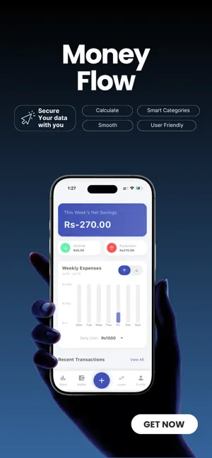 Money Flow - Budget Tracker screenshot 1