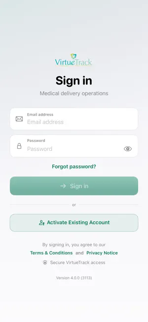 VirtueTrack screenshot 1