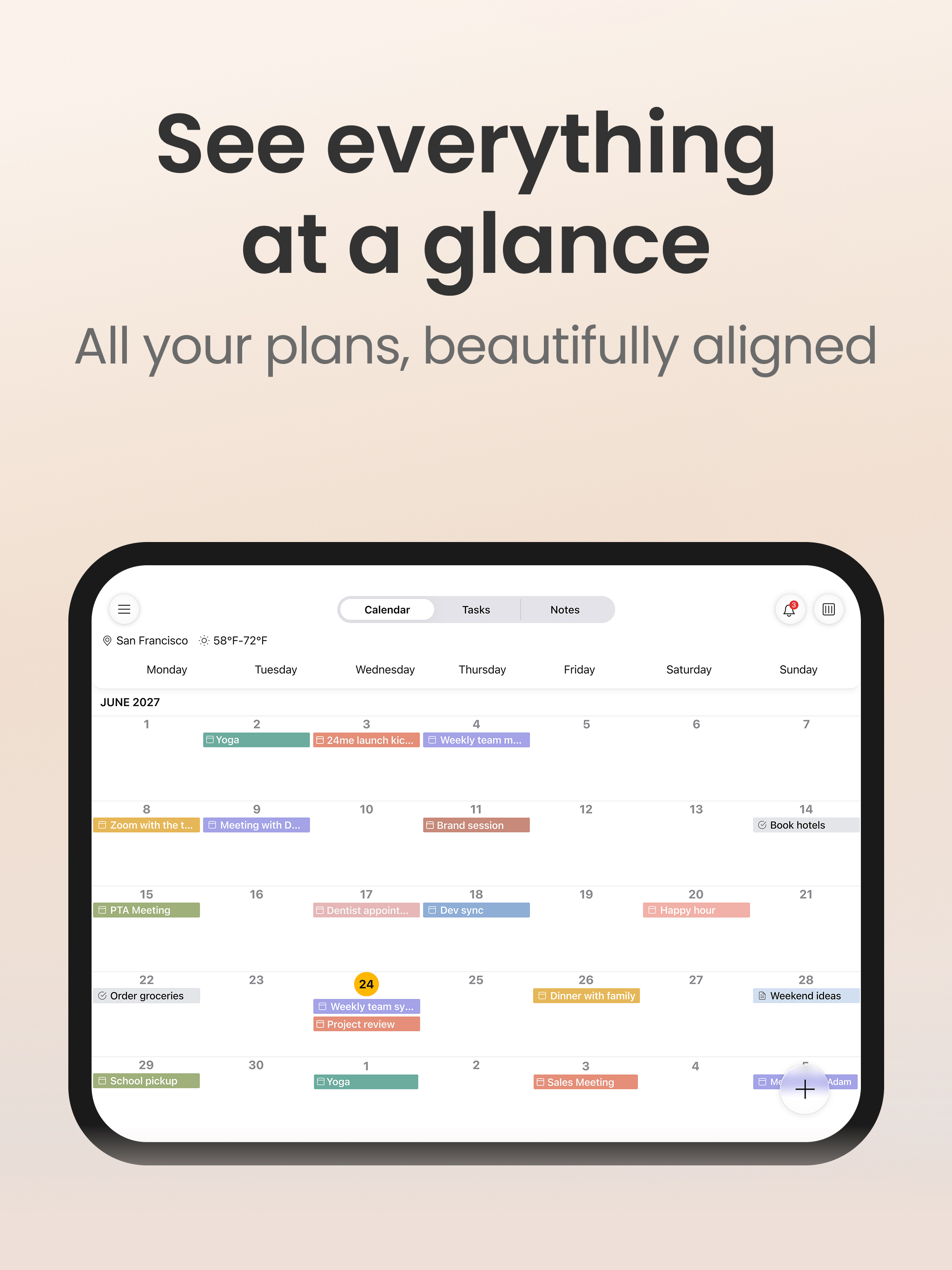 24me: Calendar・Planner & To Do