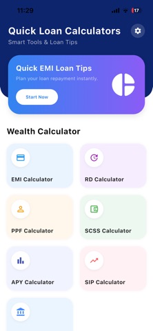 Quick Loan Calculators iPhone screenshot