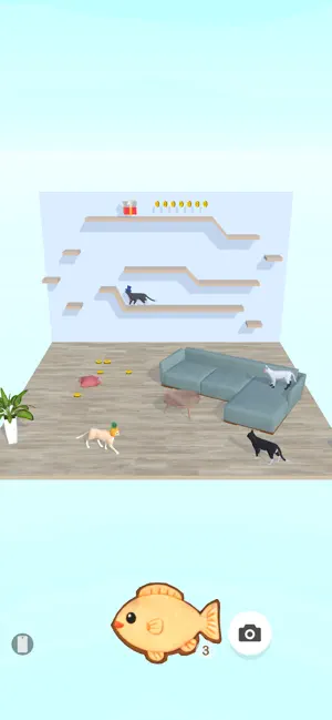 Idle Cat Room screenshot 3