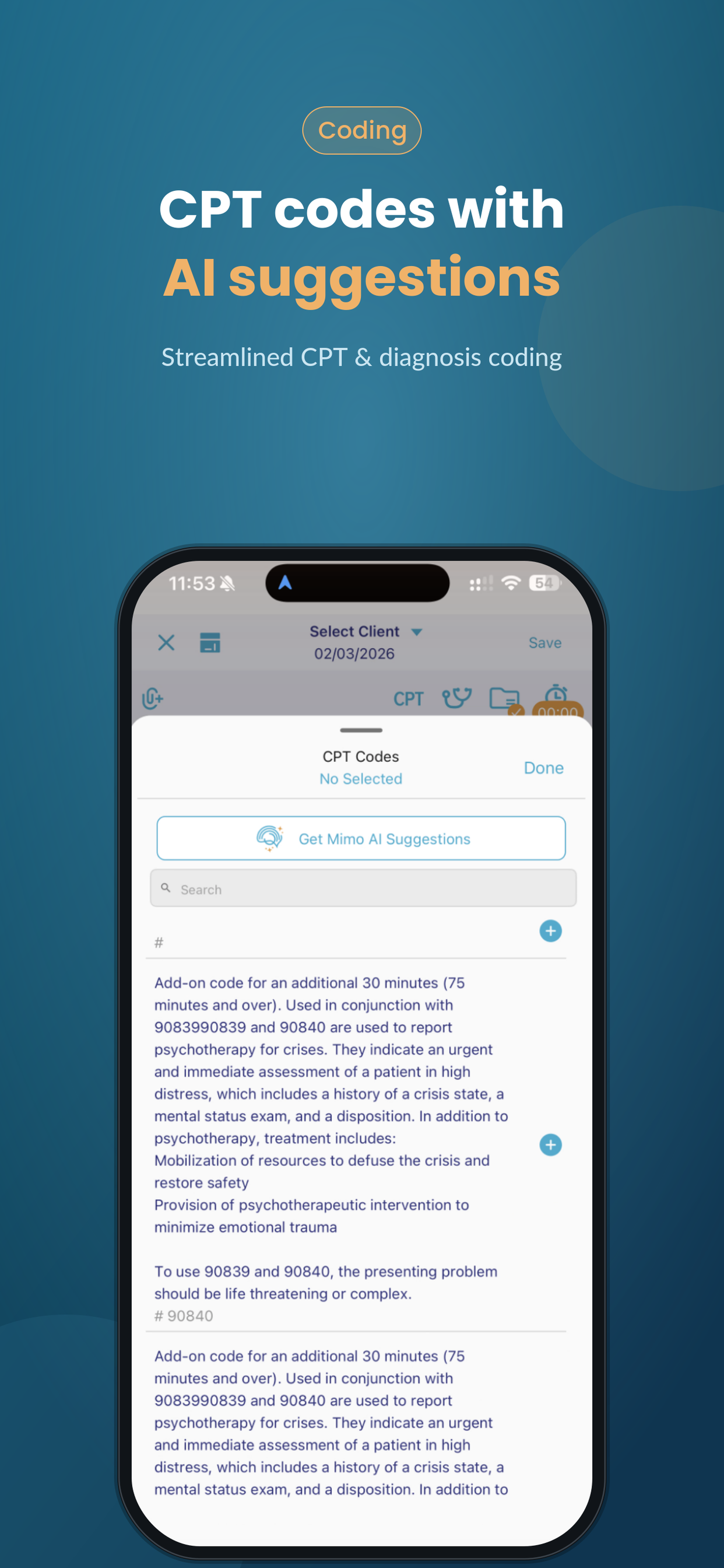 Mimo AI Clinical Notes screenshot 8