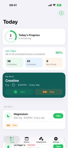 Vitamin Reminder - SuppTrack screenshot