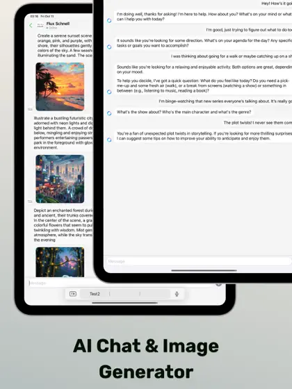 Messengers: 2nd Web Chat App on iPad, screenshot 7