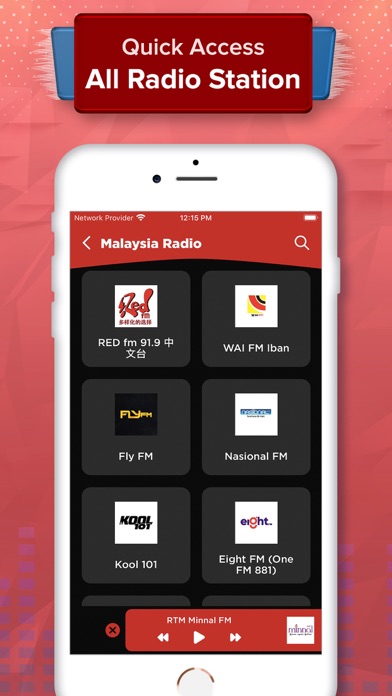 Malaysia FM Radio Relax iPhone screenshot 3 - Music app