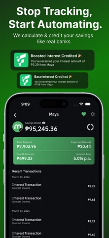 Savings Tracker PH: Finnest screenshot