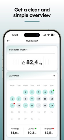 FitLog – Weight & BMI Tracker Screenshot 7 of 8