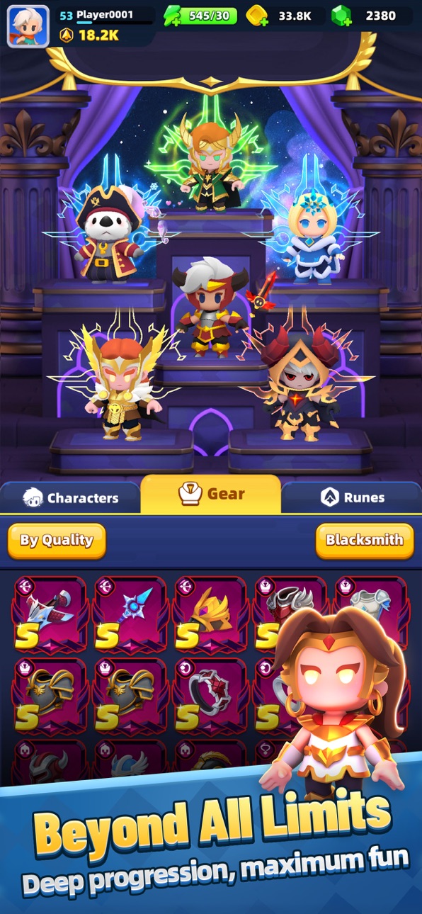 Archero 2 iOS Mod IPA screenshot 4 - iOS game interface