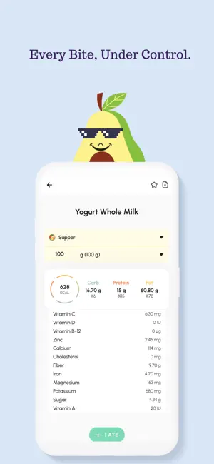 Yediginde: Nutrition & Diet screenshot 2