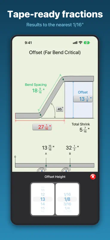 Conduit Bender Elite - Calc screenshot 8 of 9