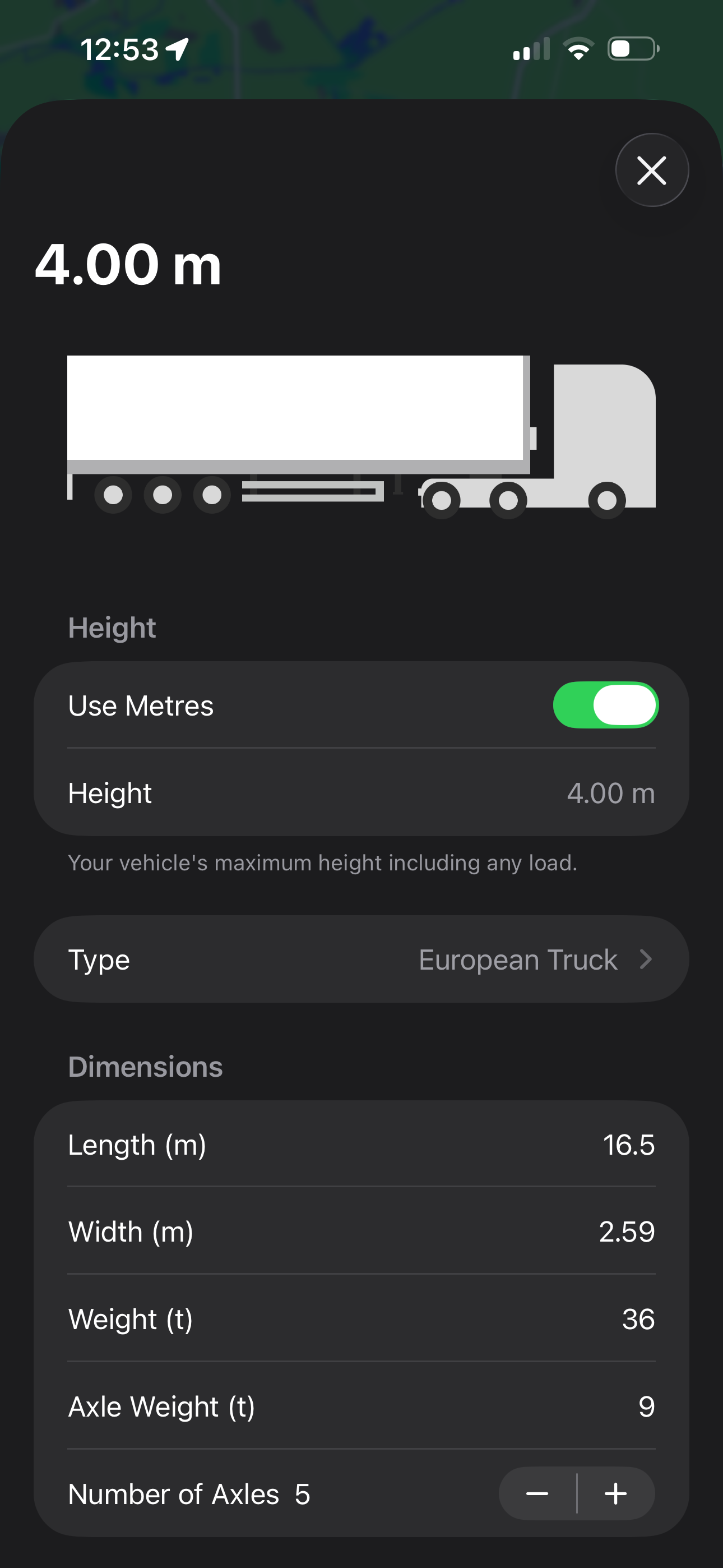 Operator: Truck GPS screenshot 6