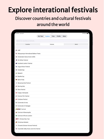 Triply - Trip Tracker iPad screenshot