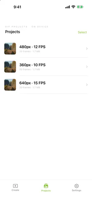 TAME GIF Maker screenshot 4