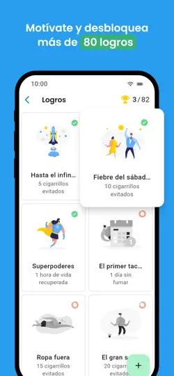 Captura de pantalla de QuitNow! PRO en iPhone 4