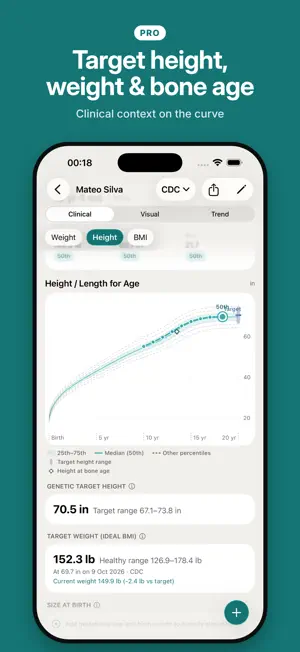 GrowthMD: Pediatric Growth screenshot 3