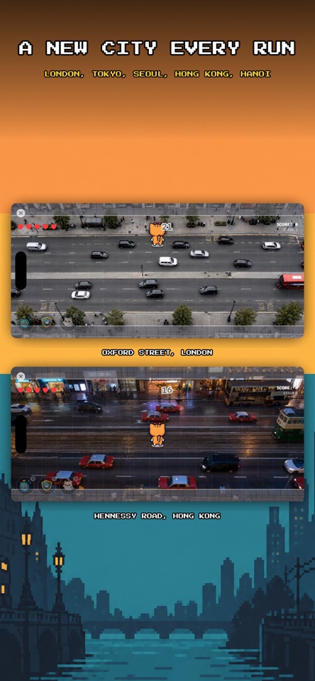 CityCat: Pixel Cat Crossing screenshot 3