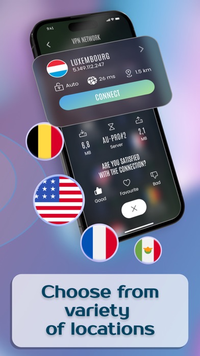 Espion SecureNet VPN Screenshot