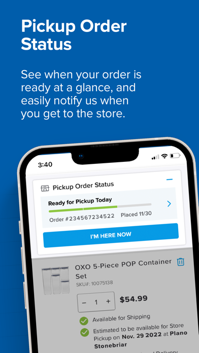 The Container Store Screenshot