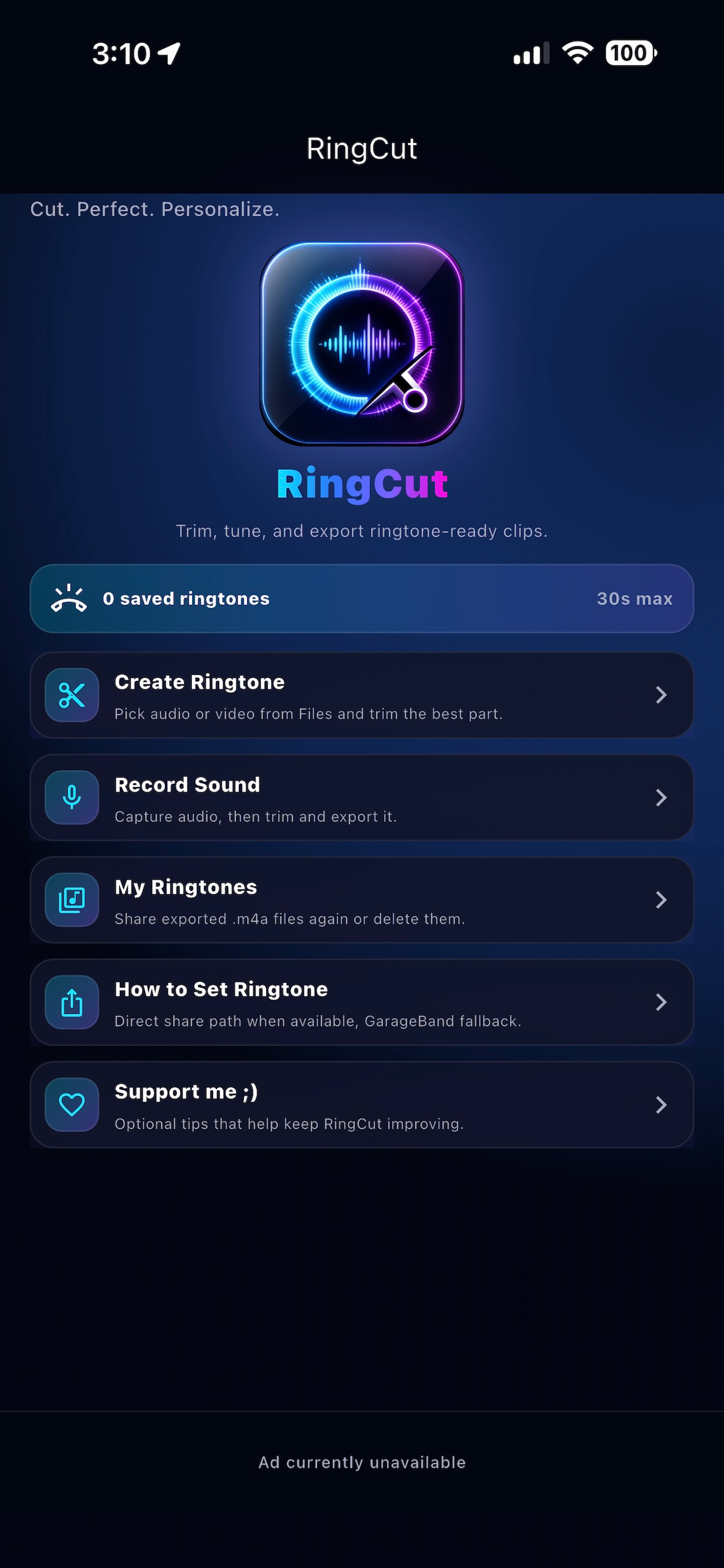 RingCut: Ringtone Maker