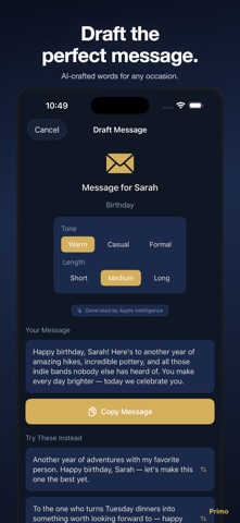 Primo - Gift & Event Planner Screenshot 4 of 6