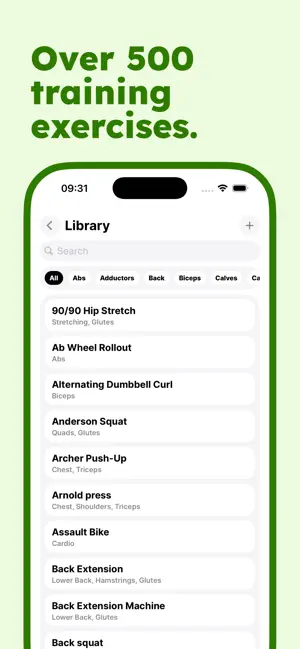 UrSelf: Gym Workout Tracker screenshot 3