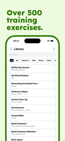 UrSelf: Gym Workout Tracker Screenshot 3 of 6