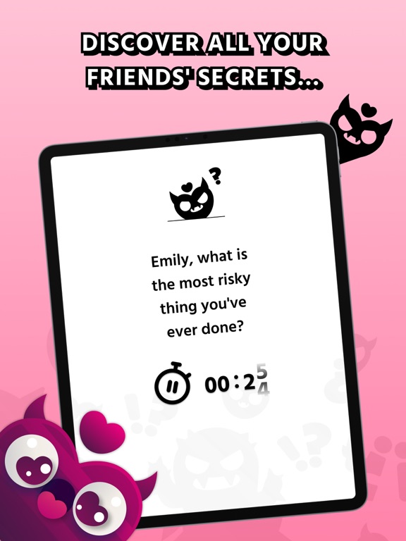Truth or Dare Game - Spiky iPad screenshot
