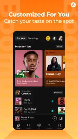 Boomplay: Music & Live Stream screenshot 2