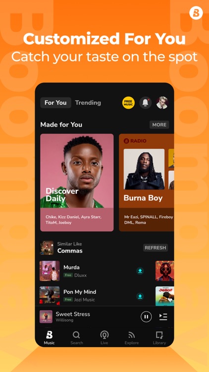 Boomplay: Music & Live Stream