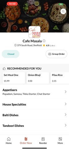 Cafe Masala, Screenshot 2 of 4