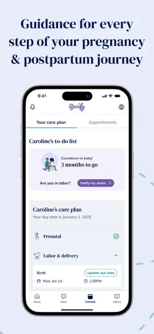 Pacify: Doula & Lactation Care screenshot 2