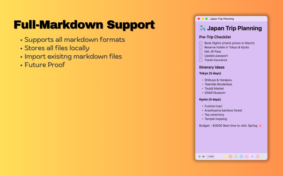 #5. Quick Sticky Notes (macOS) 来自: Prakash Joshi