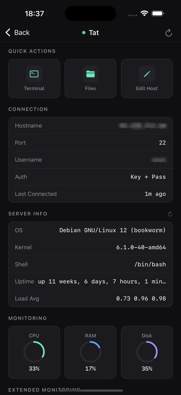 #2. Ash — SSH Client (iOS) بواسطة: Artem Sharifullin