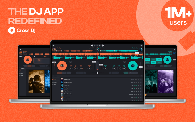 Cross DJ - Music Mixer App Screenshot