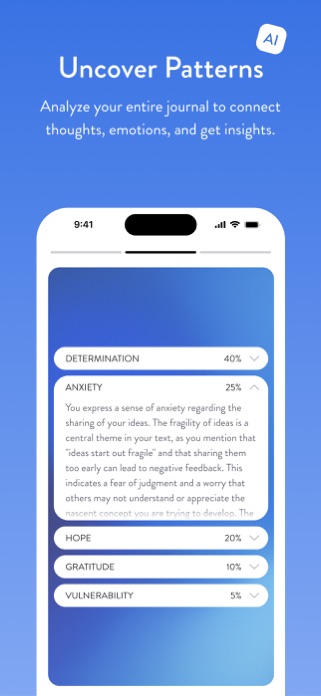 Mindsera: Daily AI Journaling Screenshot 3 of 10
