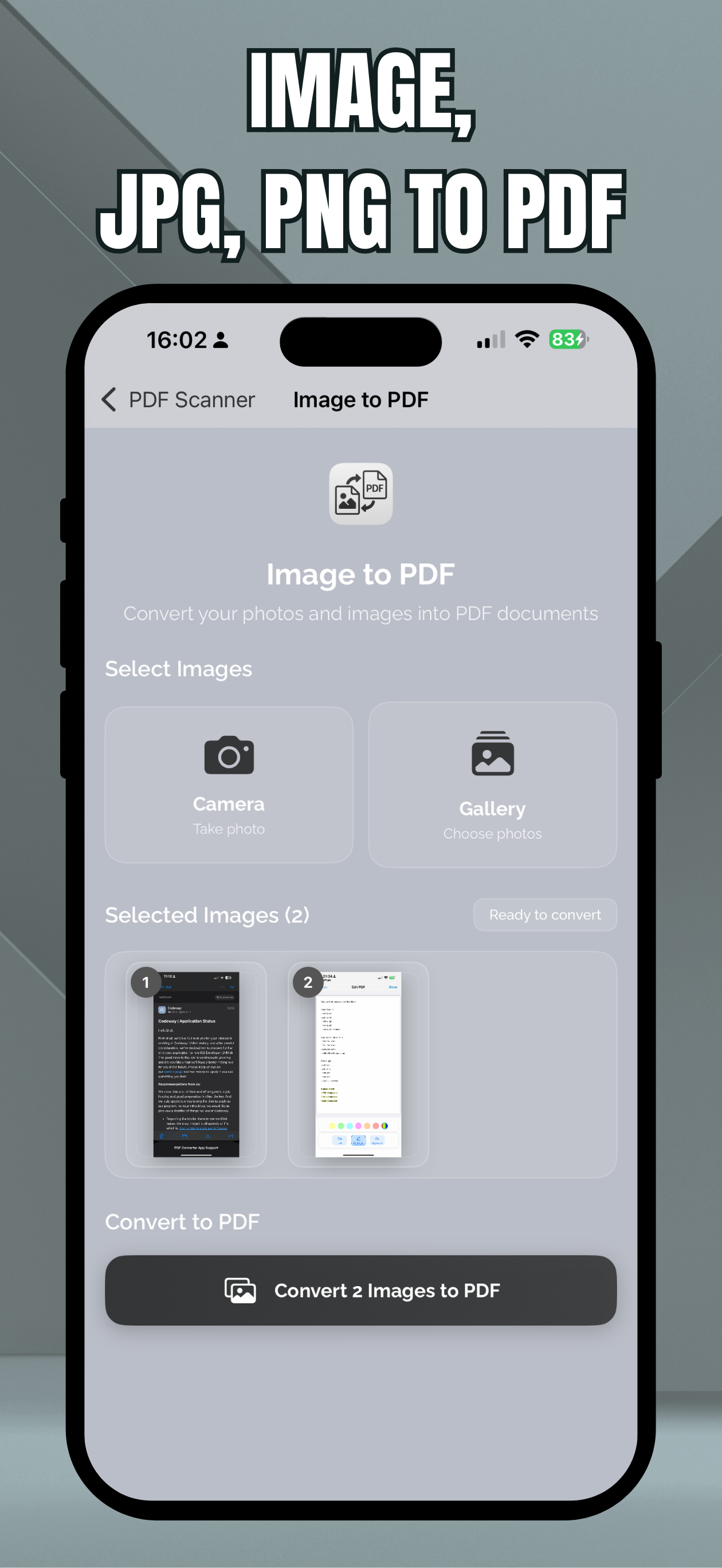pdf: converter, scanner Scanny screenshot 5