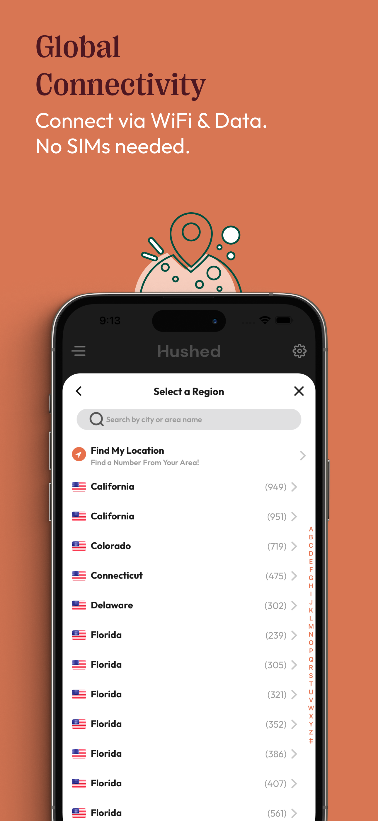 Hushed: UK Second Phone Number