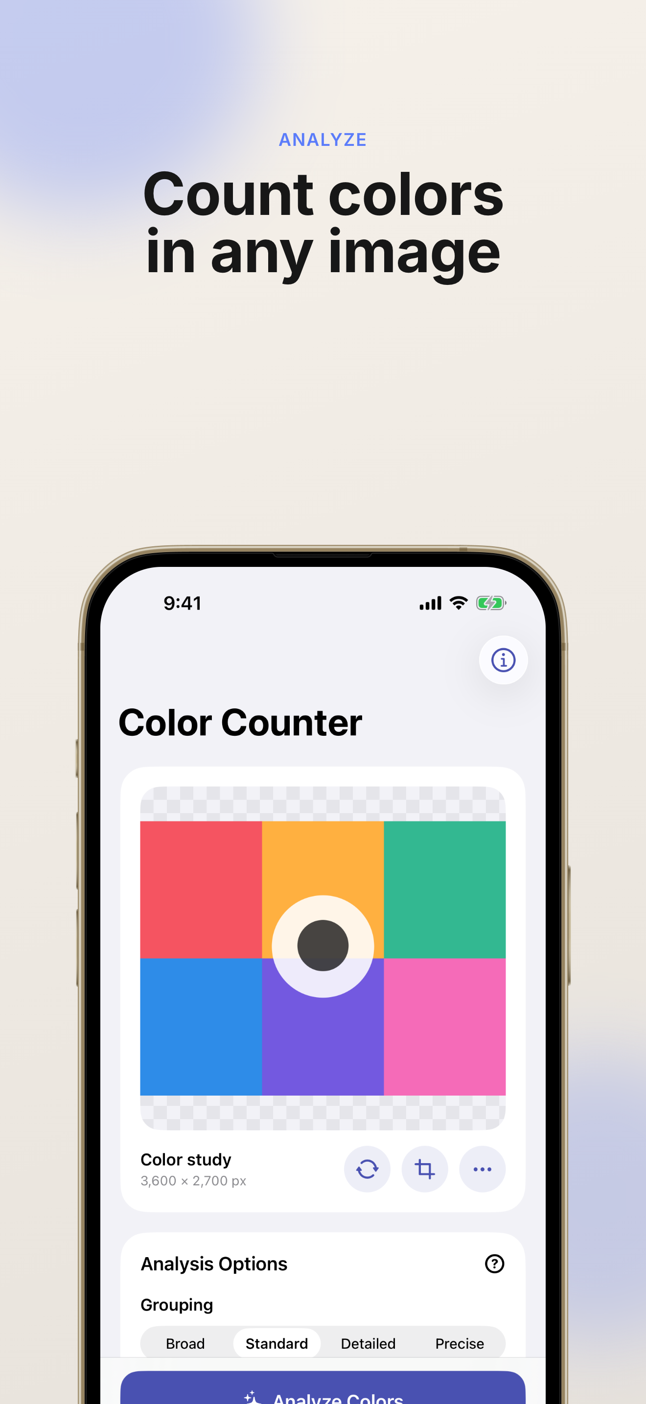 Image Color Counter