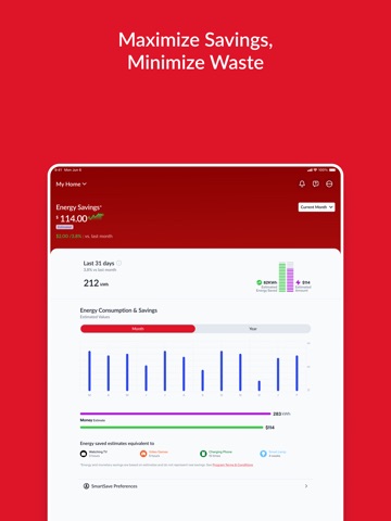 Bryant SmartHome iPad screenshot