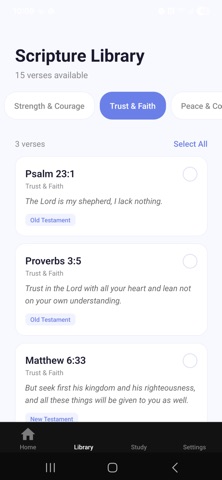 VerseQuest - Bible Memory Screenshot 2 of 6