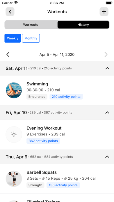 Hampshire Hills Athletic Club iPhone screenshot 10 - Health & Fitness app