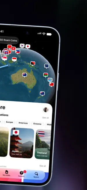 Roamly: eSIM for travellers screenshot 2