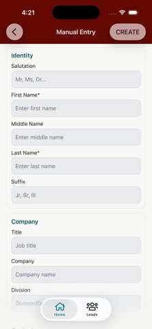 Stova Lead Capture Screenshot 4 of 8
