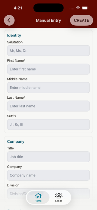Stova Lead Capture Screenshot 4 of 8