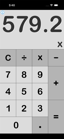 Basic Calculator: Classic Calc Screenshot 8 of 10