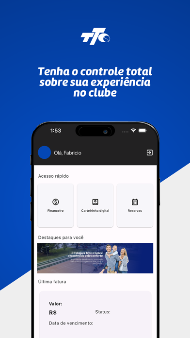 Tabajara Tênis Clube Screenshot