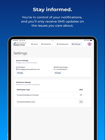 Residents ASSIST iPad screenshot