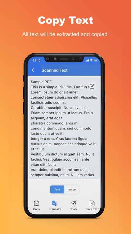 Image To Text : Copy Text