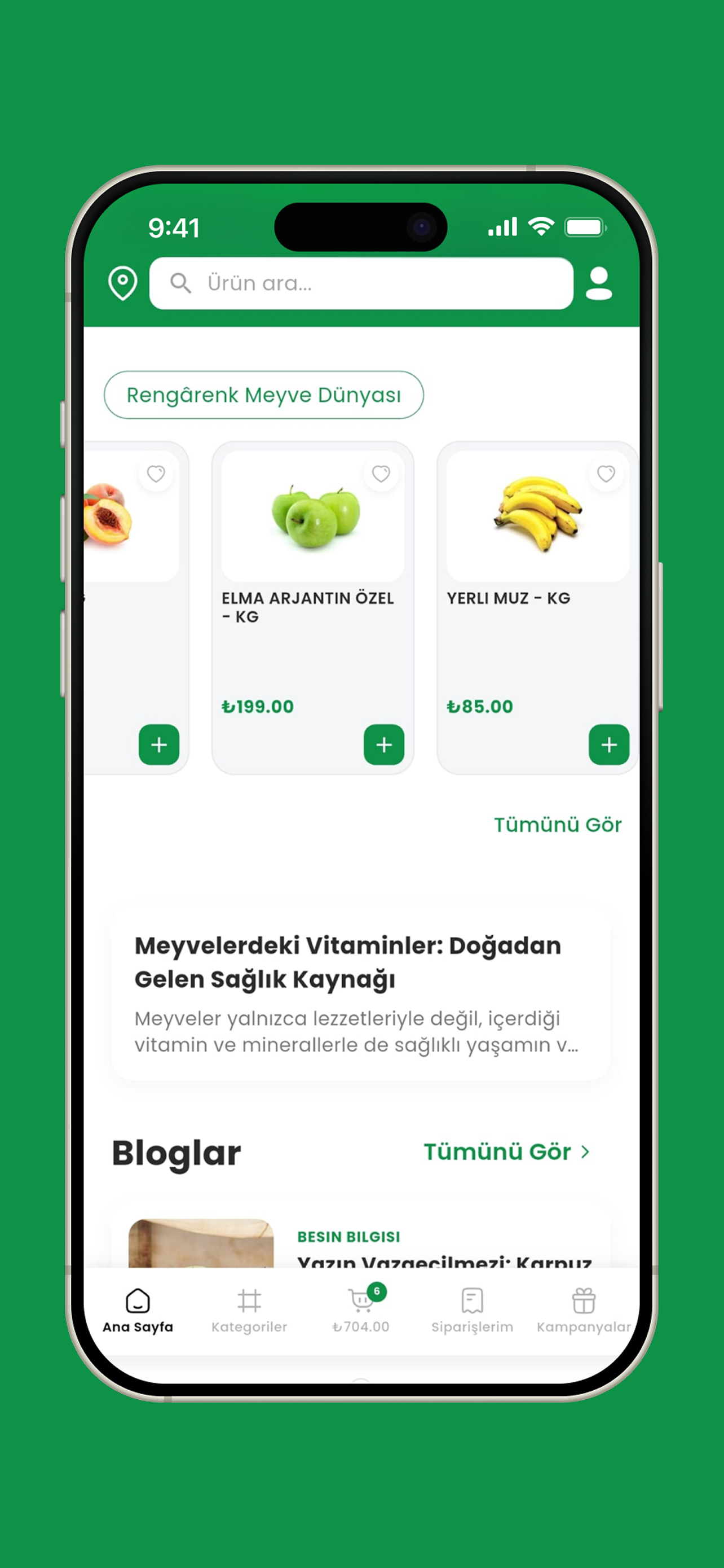 Pınar Manavı Sipariş screenshot 4