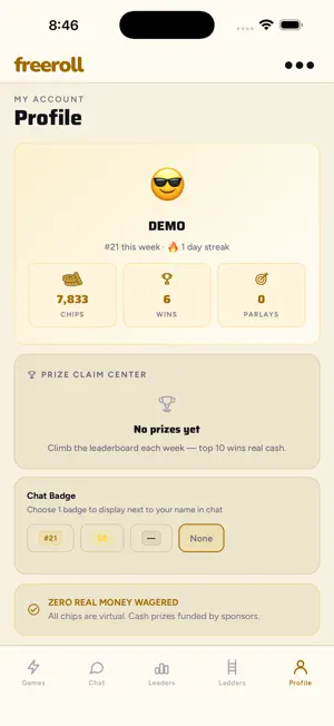 Freeroll - Sports Picks screenshot 3